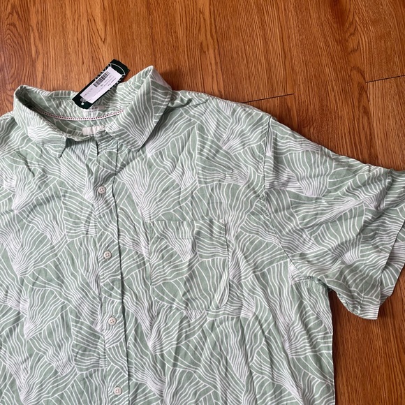 Hawker Rye Men's Green Patterned Shirt - Picture 6 of 10
